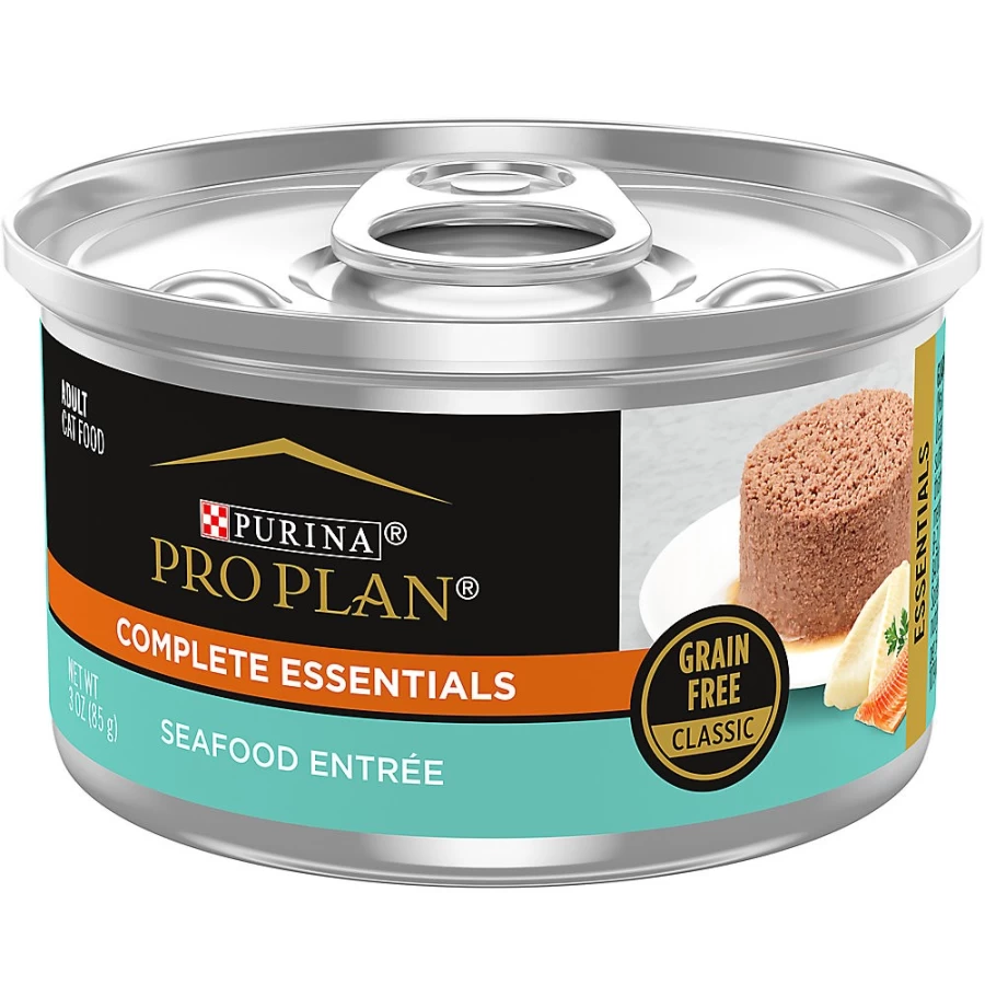Purina Pro Plan Grain Free Adult Wet Cat Food - Complete Essentials, No Artificial Colors, 3 Oz Can by PetSmart