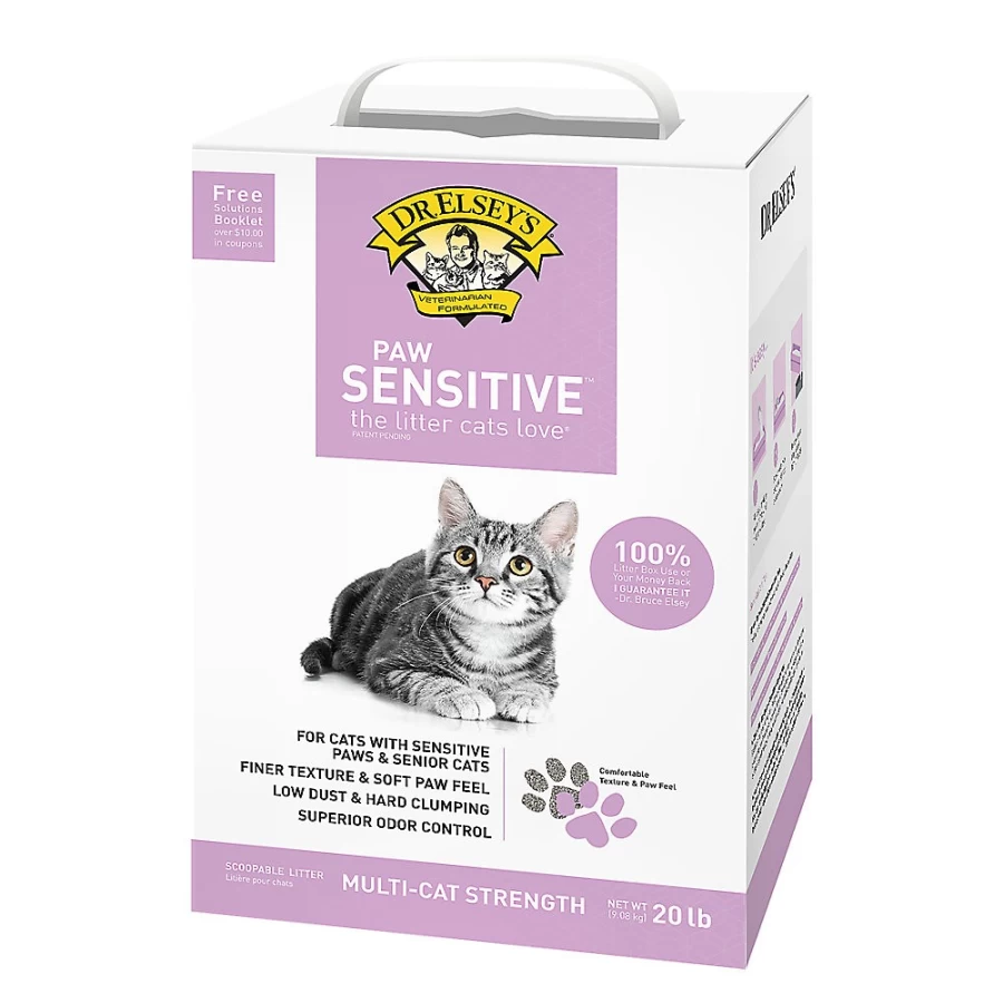 PetSmart Dr. Elsey's Precious Cat Multi-Clay Clumping Litter - Low Dust, Sensitive Paws, Multi-Cat Formula