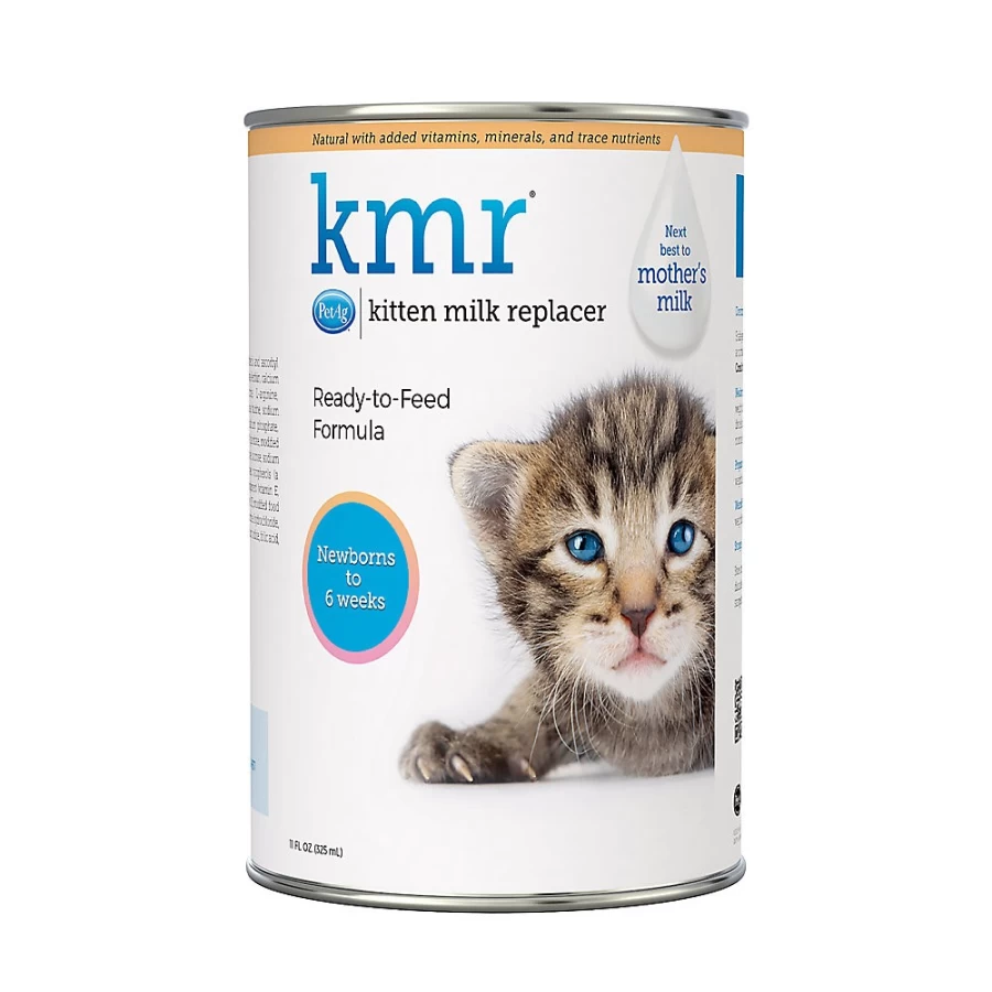 PetSmart KMR Liquid Kitten Milk Replacer by PetAg - Premium Kitten Formula for Newborn Cats