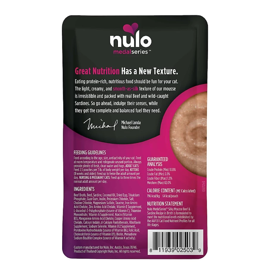 "Nulo MedalSeries High-Protein Wet Cat Food for All Life Stages - 2.8 Oz Can | PetSmart"