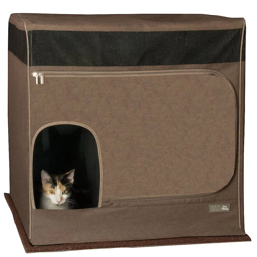 PetSmart Pro Pawty Covered Cat Litter Box - Odor Control & Privacy for Cats