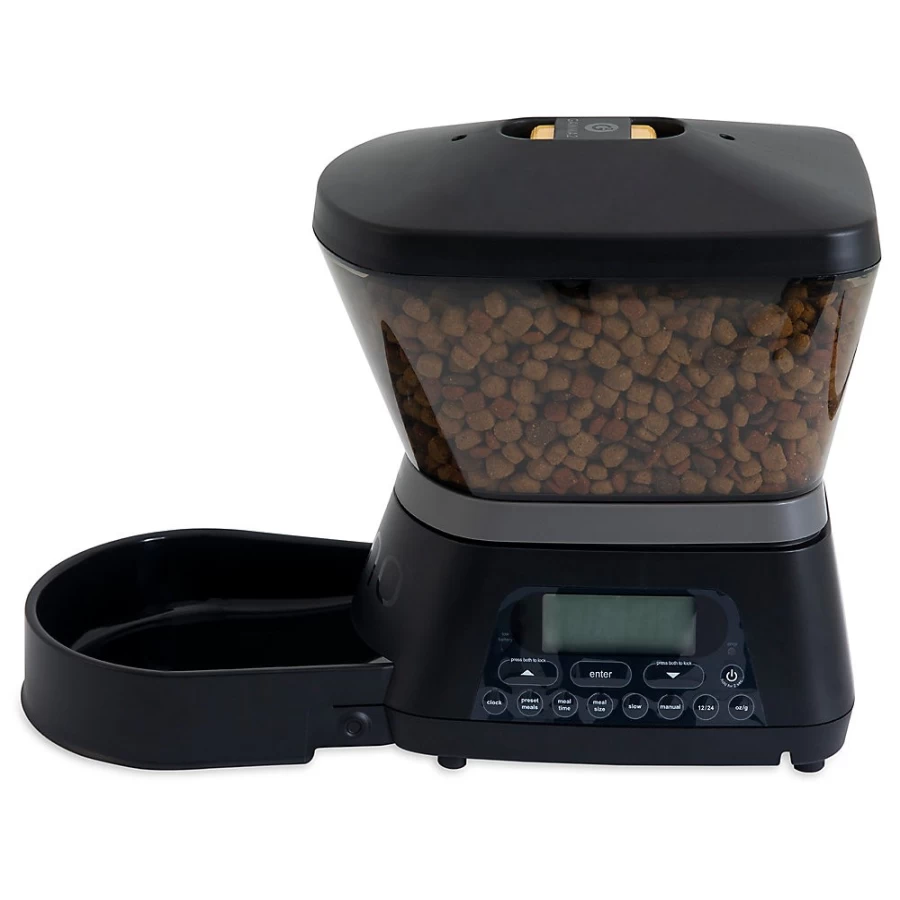 PetSmart Gamma2 NANO Automatic Pet Feeder - Programmable Dog & Cat Food Dispenser with Timer