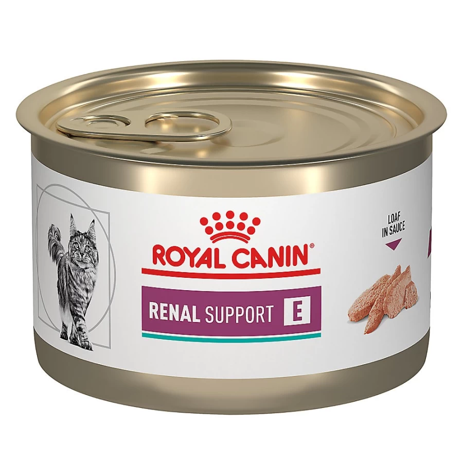 Royal Canin Veterinary Diet Adult Renal Support Loaf in Sauce Canned Cat Food for Kidney Health, 5.1 oz – PetSmart
