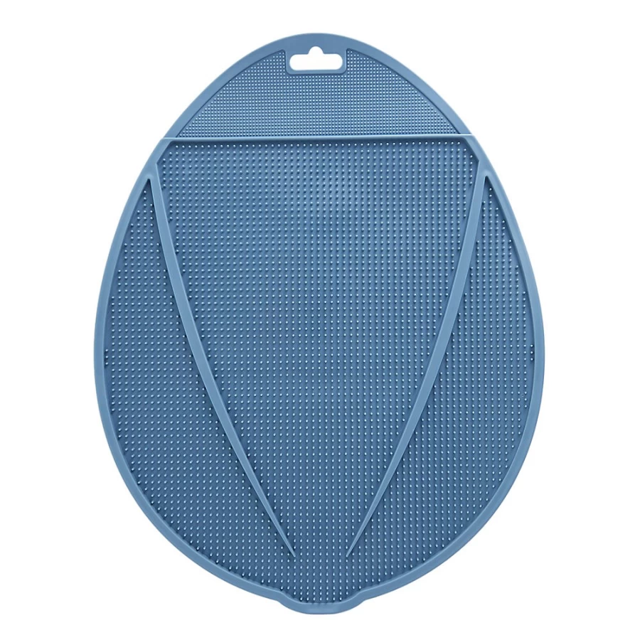 PetSmart ExquisiCat Blue Flexible Rubber Travel Litter Mat for Cats - Non-Slip, Easy Clean