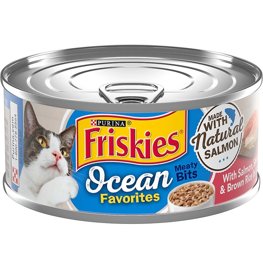 Purina Friskies Adult Wet Cat Food, Natural Ingredients, 6.04 oz Can - Shop at PetSmart