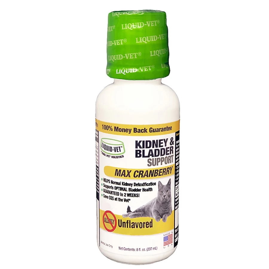 PetSmart Liquid-Vet Kidney & Bladder Support Formula for Cats - Urinary Health Supplement