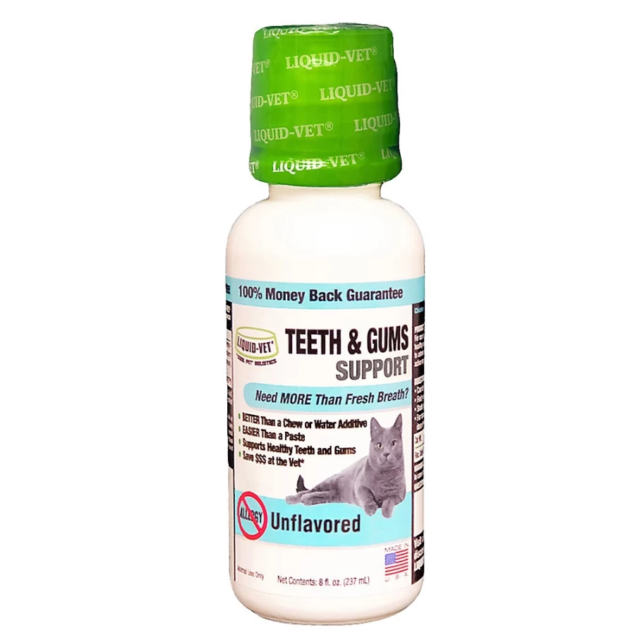 PetSmart Liquid-Vet Dental Care Formula for Cats - Teeth & Gums Health Support
