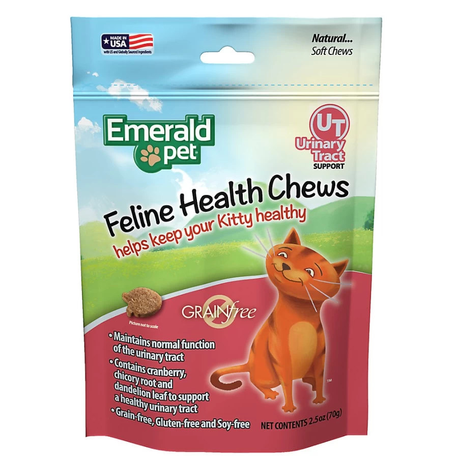PetSmart Emerald Feline Urinary Tract Health Cat Treats - Supports Urinary Health for Cats