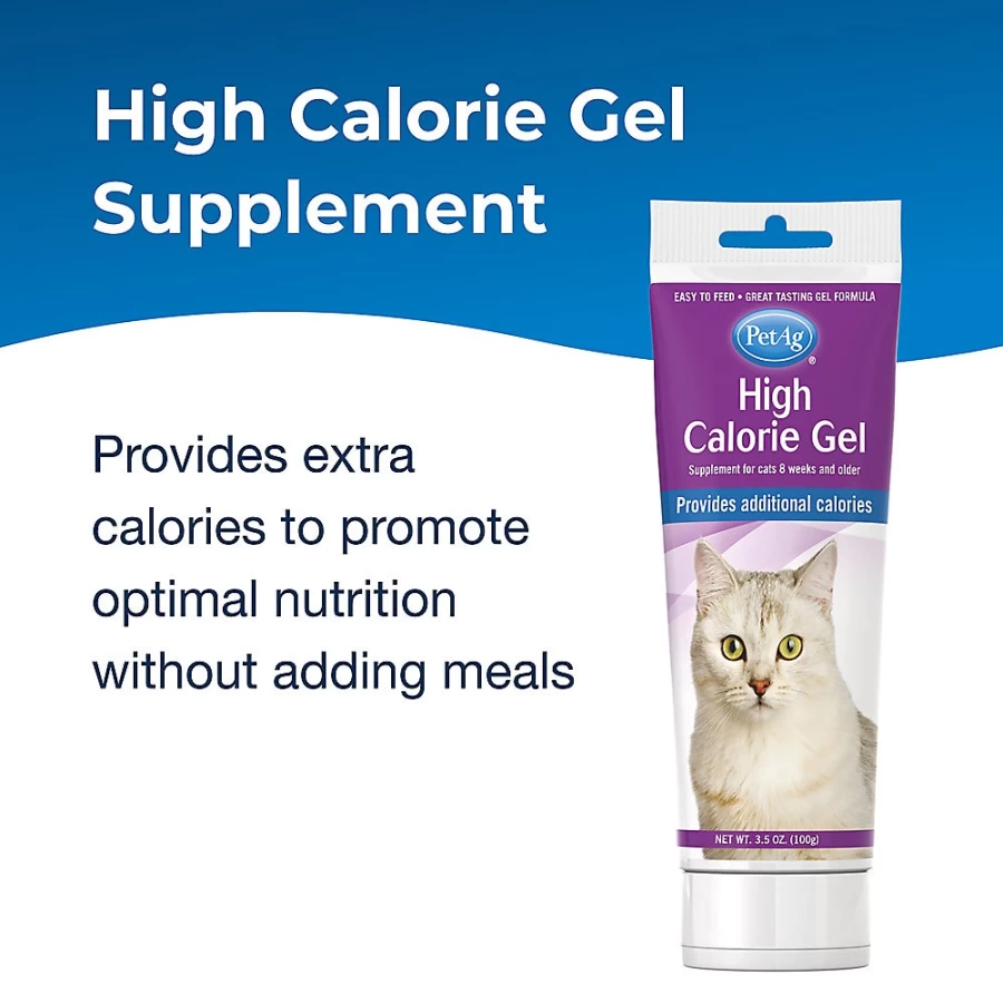 PetSmart High-Calorie Nutritional Gel Supplement for Cats – Energy Booster by PetAg