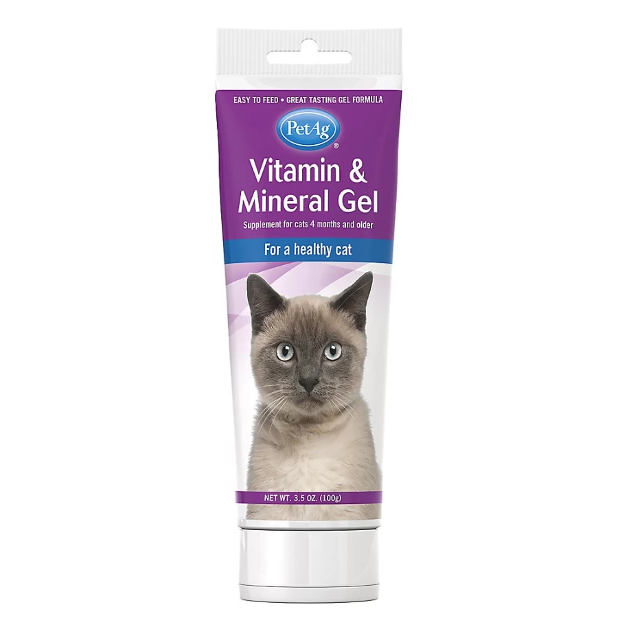 PetSmart Vitamin & Mineral Gel Supplement for Cats - Essential Nutrients for Feline Health