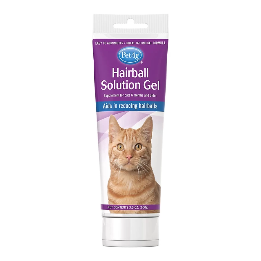 PetSmart Hairball Relief Gel for Cats - PetAg Hairball Solution Supplement