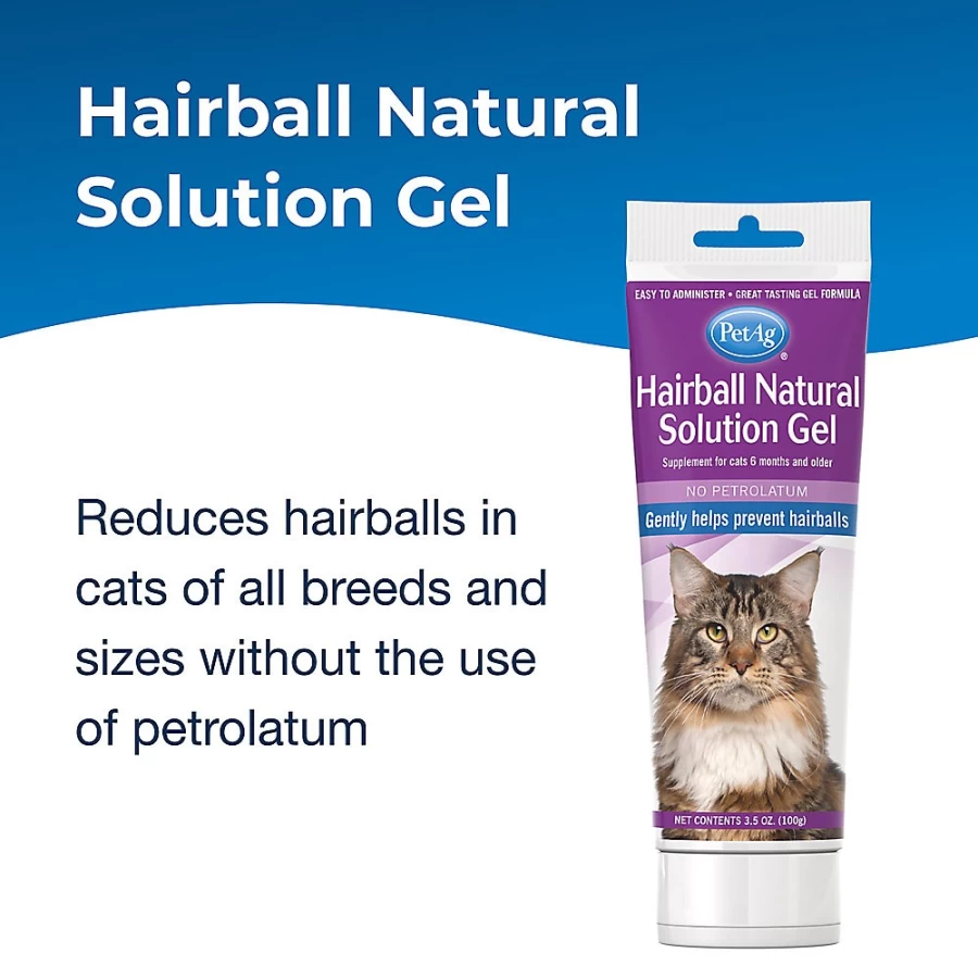 PetSmart Hairball Relief Gel for Cats - Natural Hairball Solution Supplement by PetAg