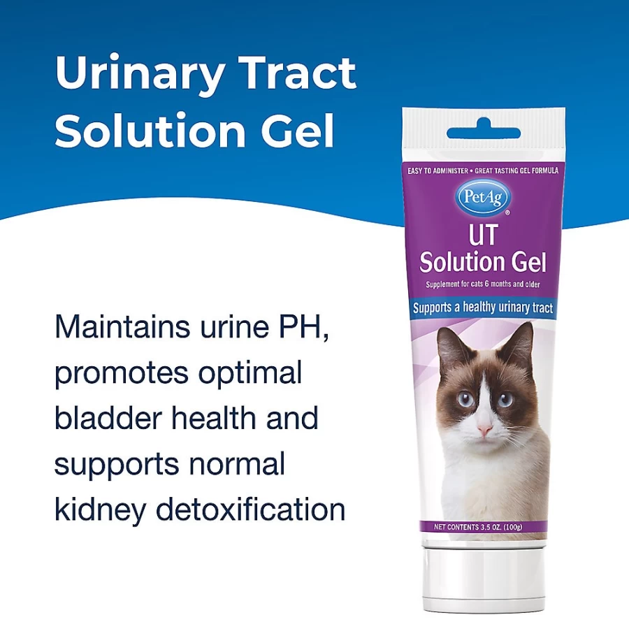 PetSmart PetAg UT Solution Urinary Tract Health Gel Supplement for Cats
