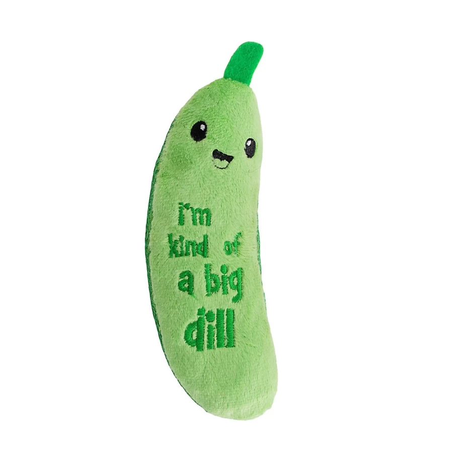 PetSmart Crunchy Catnip Pickle Toy for Cats - Fun & Irresistible Cat Chew Toy