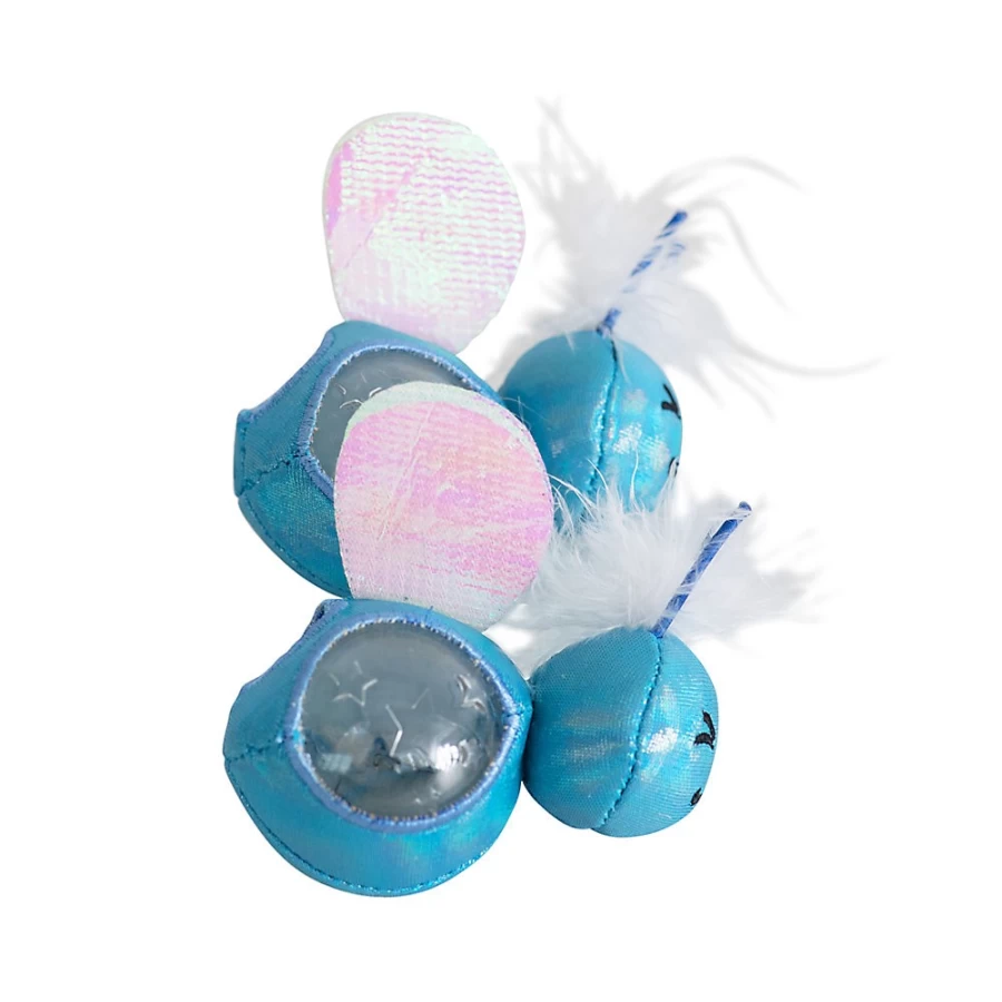 PetSmart Petstages Firefly Cat Toy Treat Stuffer - Interactive Play, 2-Pack for Feline Fun