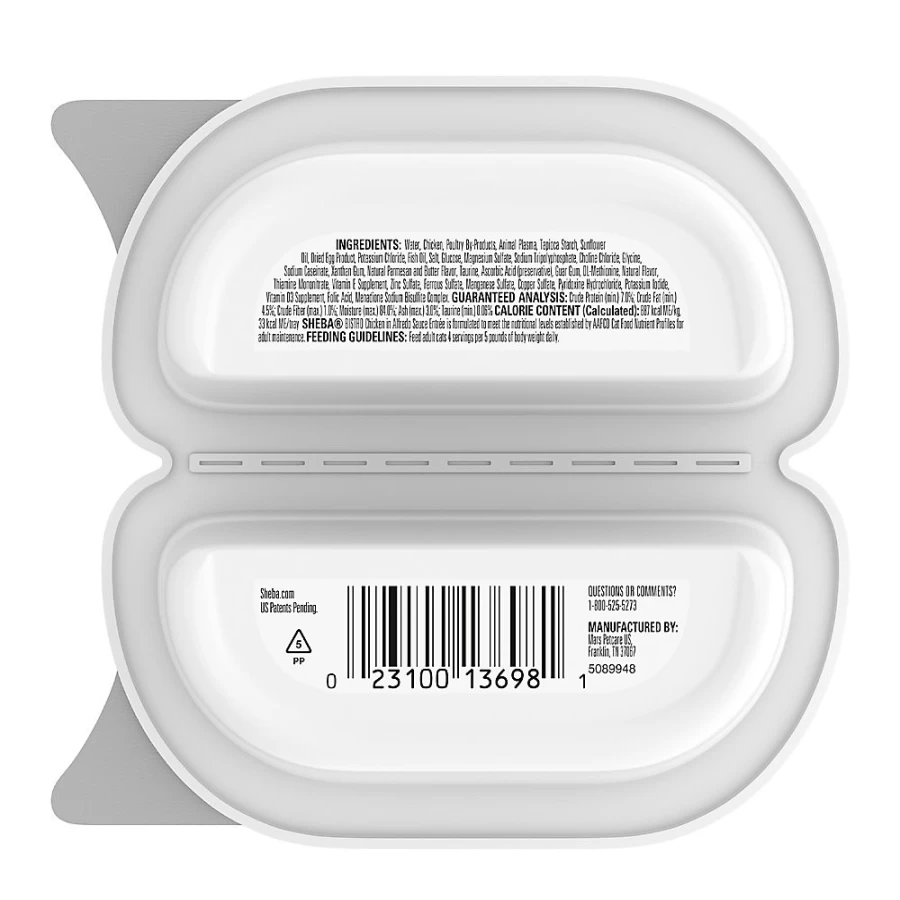 Sheba Perfect Portions Wet Cat Food for Adults - 2.65 Oz Tray, Grain-Free & Delicious Variety Pack - PetSmart