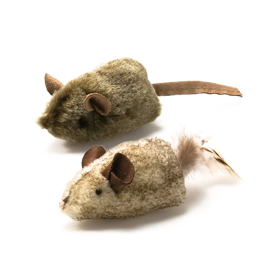 PetSmart Mad Cat Twice the Mice Catnip Cat Toy - 2 Pack Interactive Play for Kittens