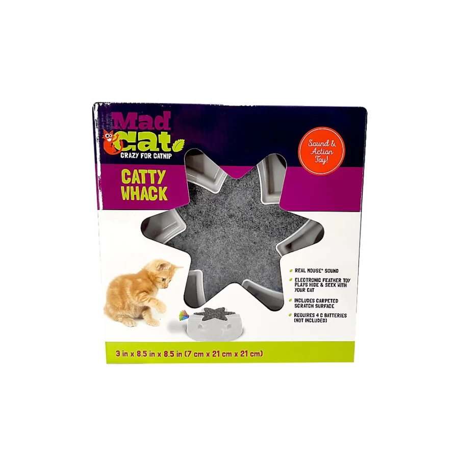 PetSmart Mad Cat Catty Whack Interactive Cat Toy for Playful Kittens