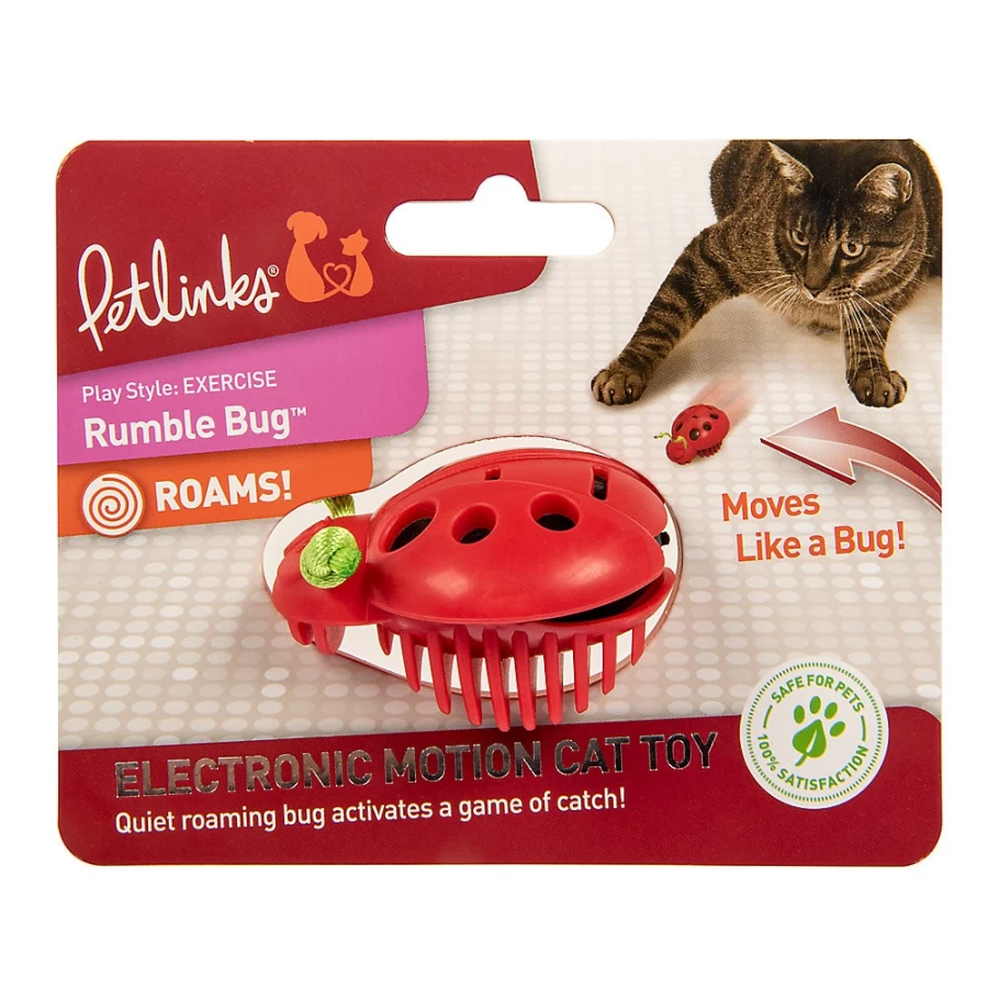 PetSmart Electronic Motion Cat Toy - Interactive Rumble Bug for Playful Cats