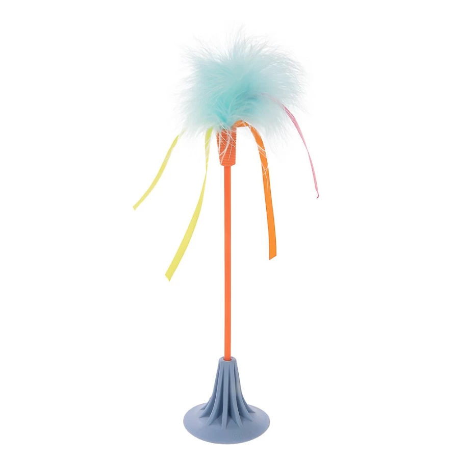 PetSmart 2-in-1 Silly Suction Wand Interactive Cat Toy for Play & Exercise