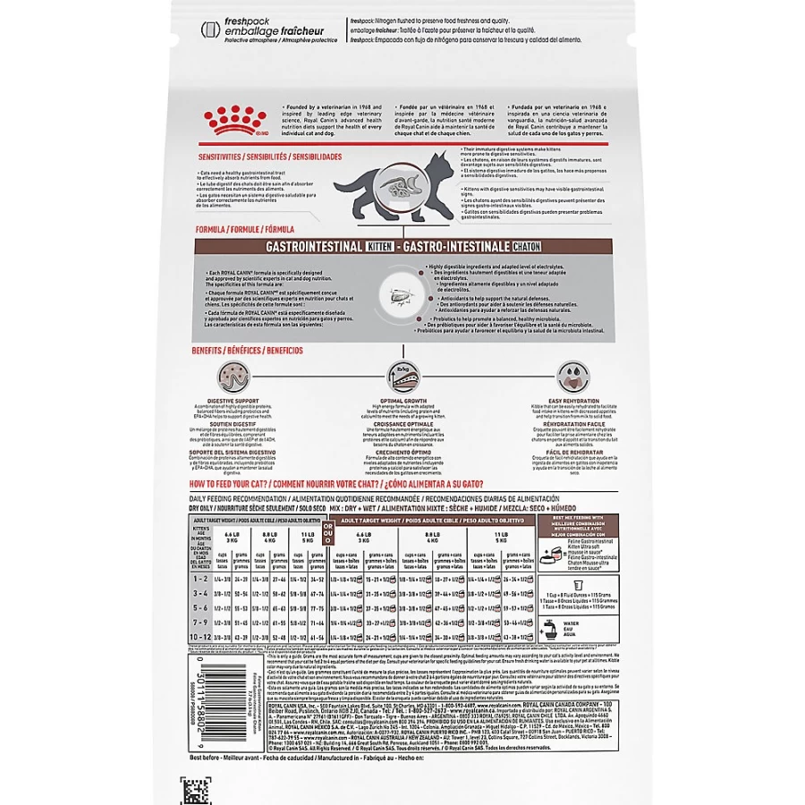 Royal Canin Veterinary Diet Kitten Gastrointestinal Dry Cat Food - Premium Digestive Health Kibble for Kittens | PetSmart