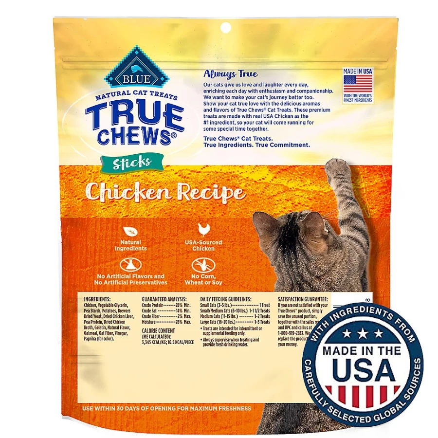 PetSmart Blue Buffalo True Chews Natural Chicken Cat Treats for All Life Stages