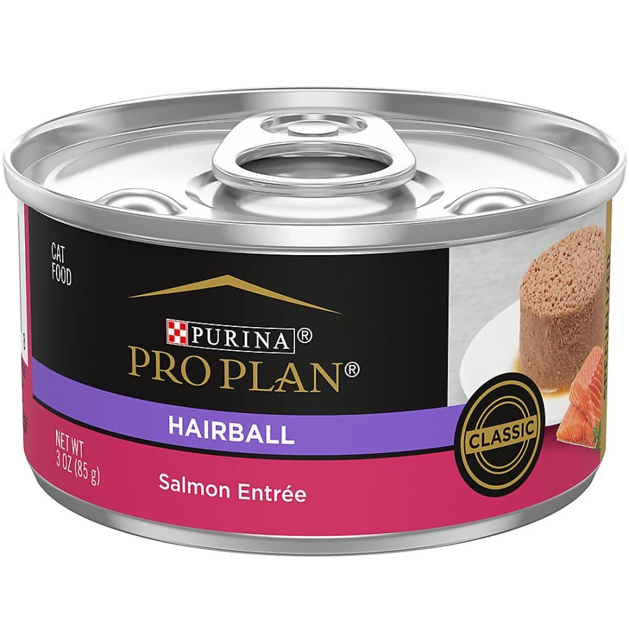 Purina Pro Plan Hairball Control Adult Wet Cat Food 3oz - Salmon & Rice Formula | PetSmart