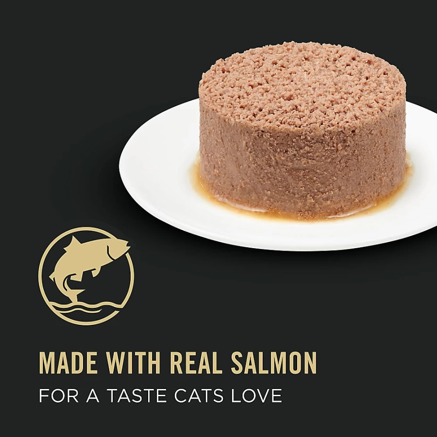 Purina Pro Plan Hairball Control Adult Wet Cat Food 3oz - Salmon & Rice Formula | PetSmart