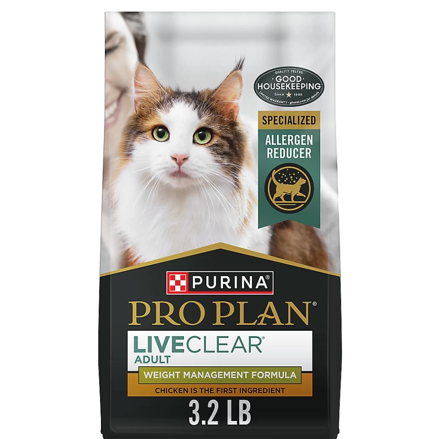 Purina Pro Plan LiveClear Adult Dry Cat Food - Chicken & Rice Formula for Allergies | PetSmart
