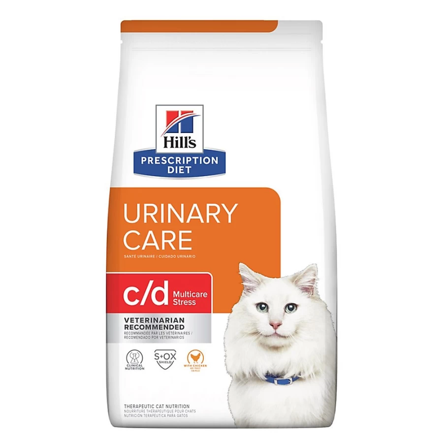 PetSmart Hill's Prescription Diet c/d Multicare Stress Urinary Care Dry Cat Food - Chicken Flavor, Veterinary Recommended