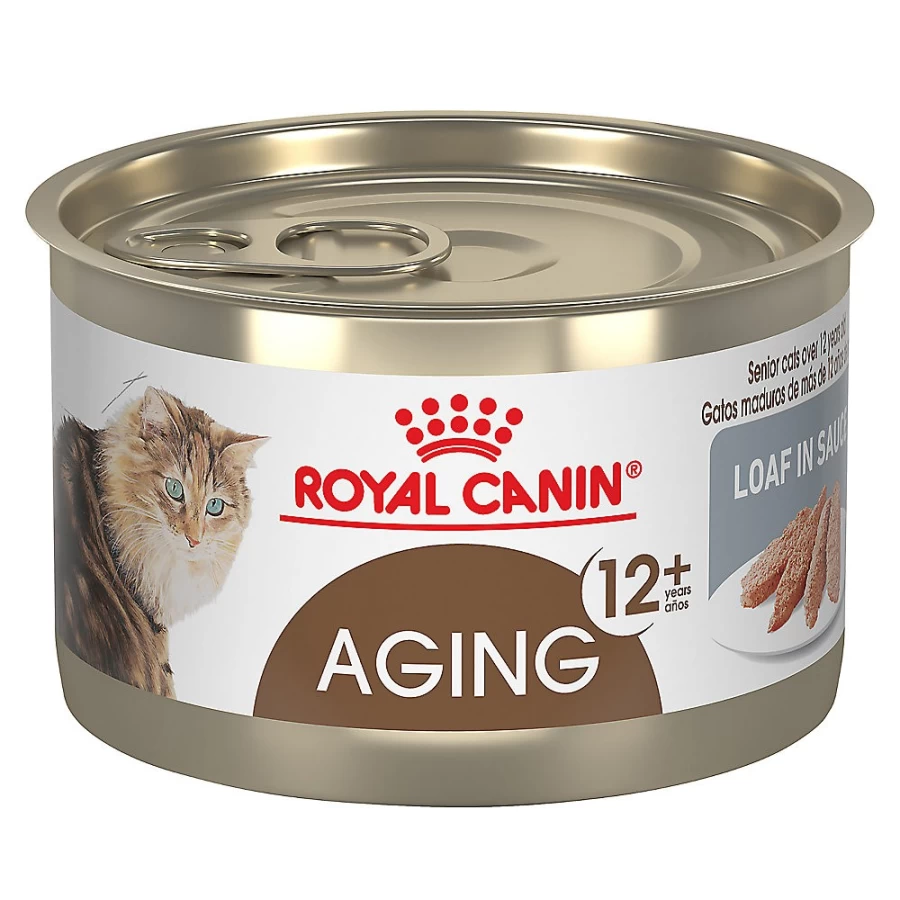 Royal Canin Aging 12+ Loaf in Sauce Wet Cat Food for Senior Cats | 5.1 oz Can | PetSmart