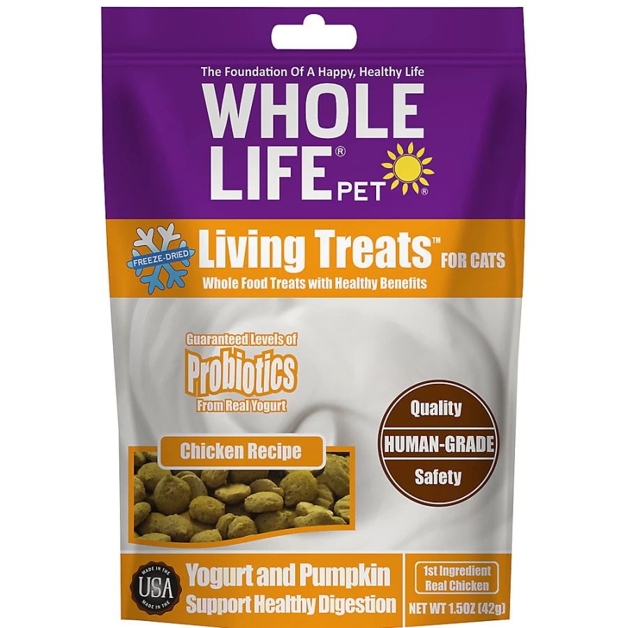 PetSmart Freeze Dried Chicken Cat Treats - Grain-Free, Healthy Whole Life Pet Snacks