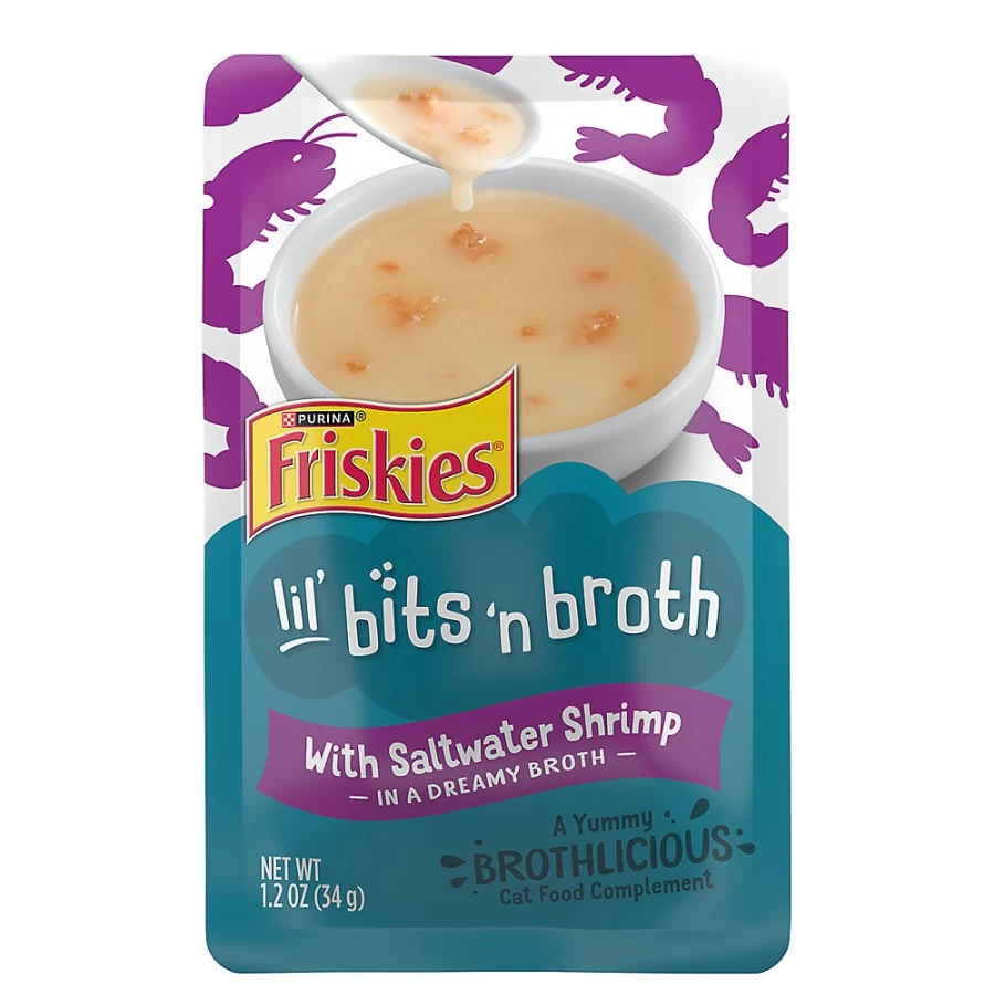 Purina Friskies Lil' Slurprises Adult Wet Cat Food 1.4 oz Cans - Grain Free, No Artificial Preservatives | PetSmart