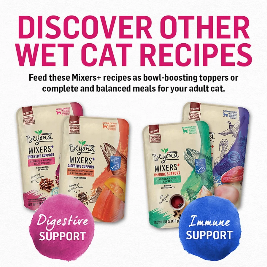 Purina Beyond Organic Adult Wet Cat Food - 3.33 oz Can, Non-GMO, Grain-Free | PetSmart