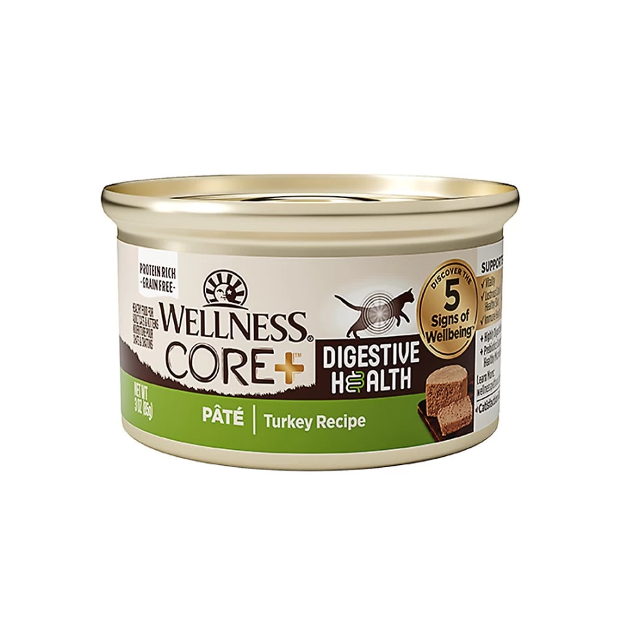PetSmart Wellness CORE Grain-Free Adult Cat Food with Turkey for Digestive Health
