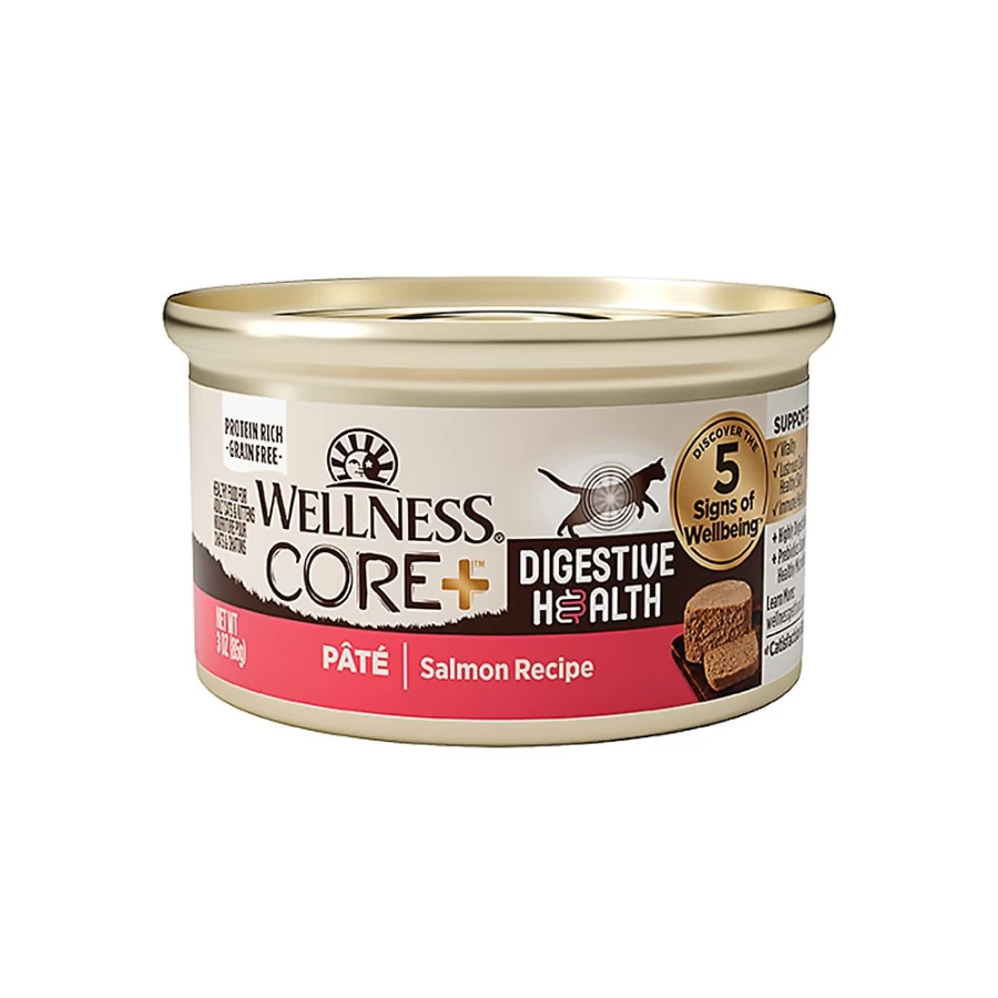 PetSmart Wellness CORE Grain-Free Salmon Cat Food for Adult Digestive Health