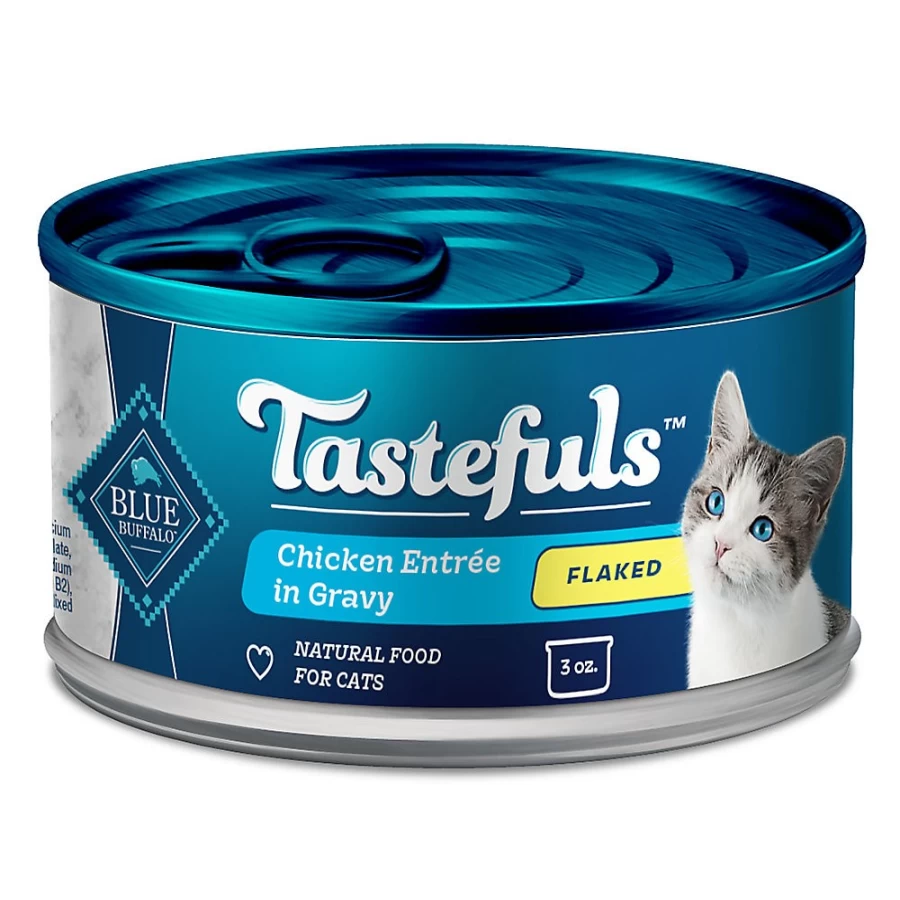 PetSmart Blue Buffalo Tastefuls Flaked Wet Cat Food - Natural Chicken Recipe for Cats