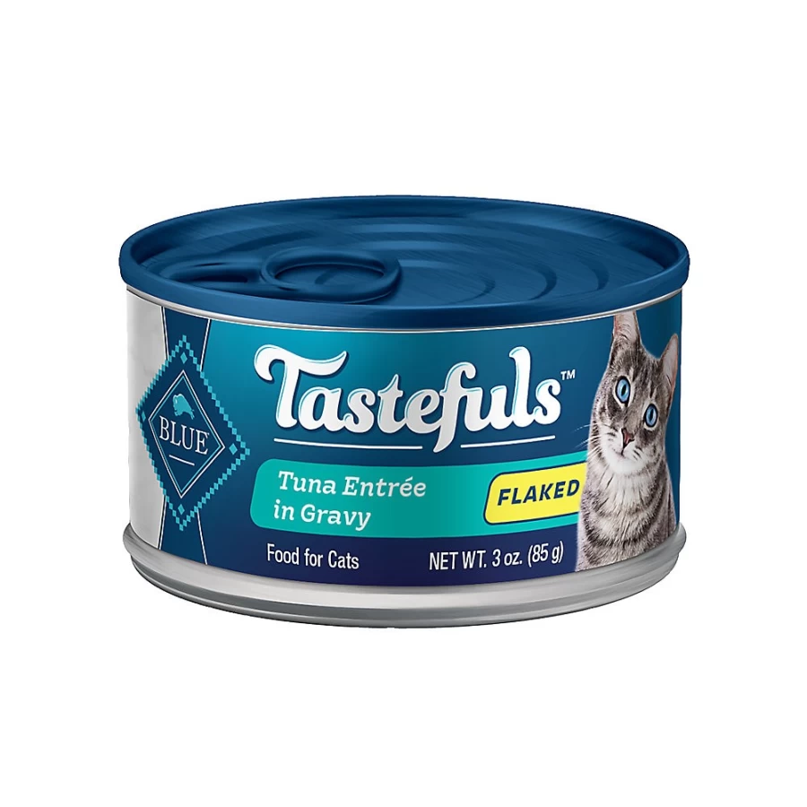 PetSmart Blue Buffalo Tastefuls Flaked Natural Tuna Wet Cat Food for Healthy Nutrition