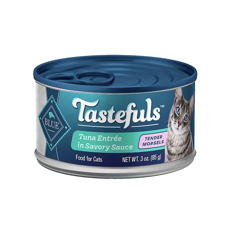 PetSmart Blue Buffalo Tastefuls Natural Tuna Wet Cat Food Tender Morsels for Cats