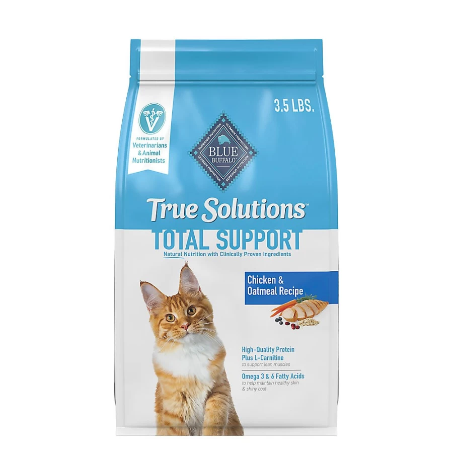 PetSmart Blue Buffalo True Solutions Fab Feline Natural Chicken Dry Cat Food