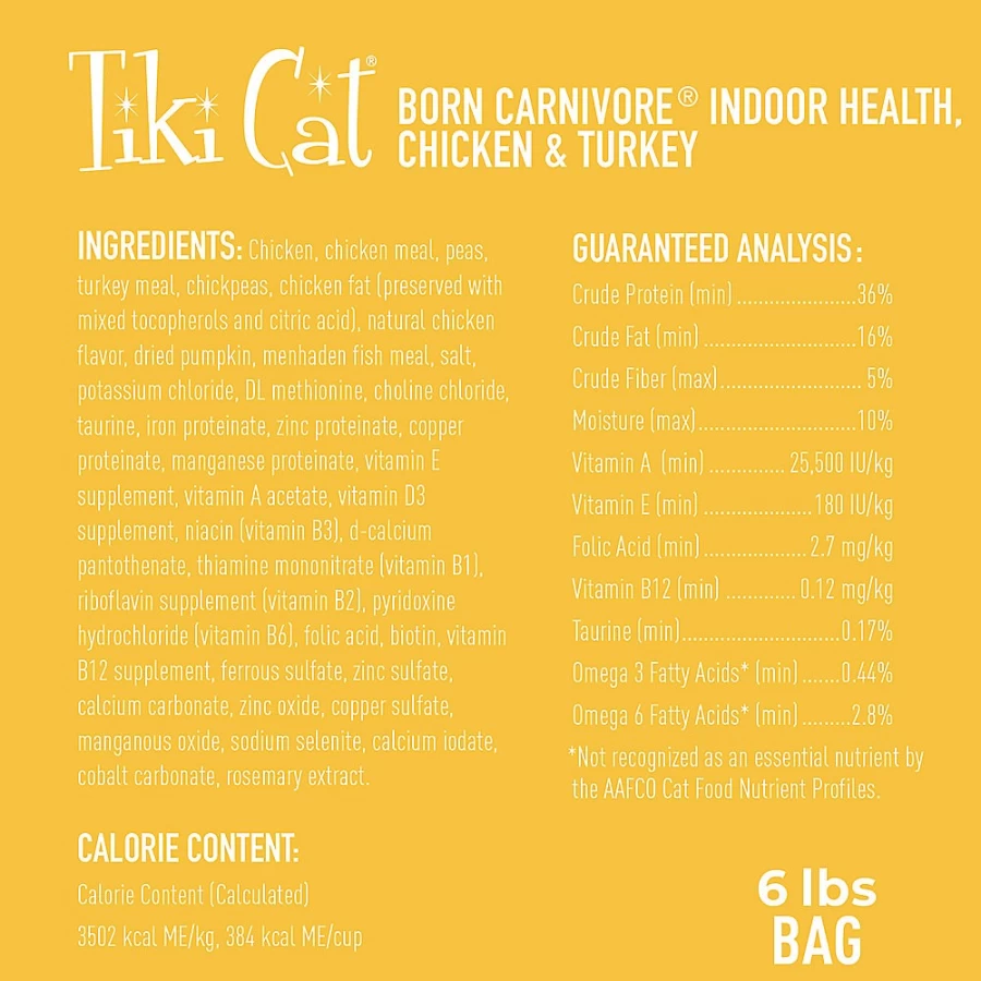 PetSmart Tiki Cat Essentials Grain-Free High Protein Cat Food - Non-GMO, Potato Free Recipe