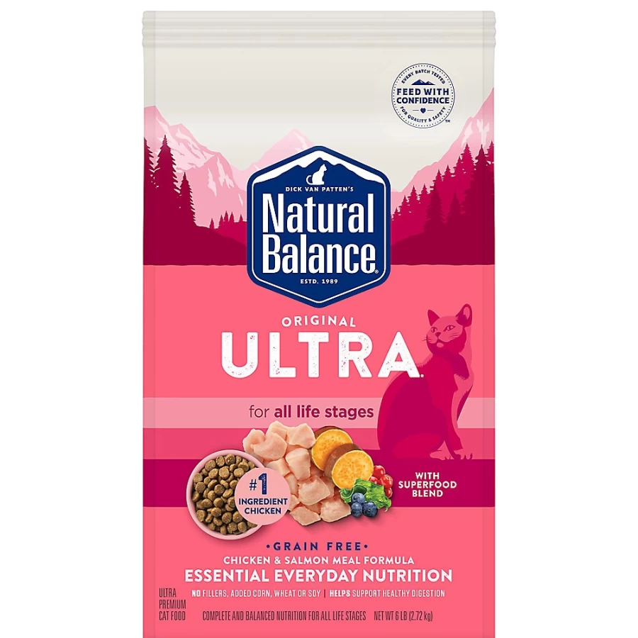 PetSmart Natural Balance Original Ultra Whole Body Health Kitten Food - Chicken, Duck & Salmon Recipe for Optimal Growth