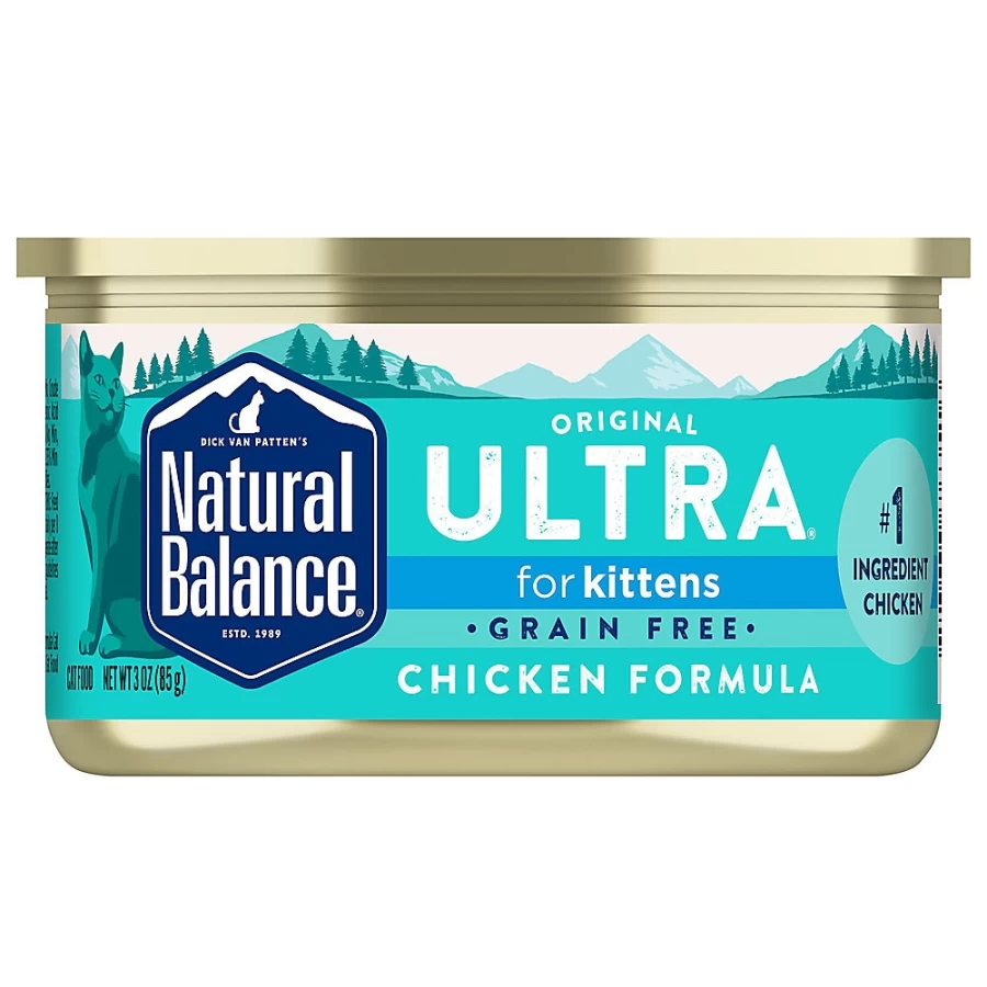 PetSmart Grain-Free Natural Balance Ultra Wet Kitten Food with Chicken
