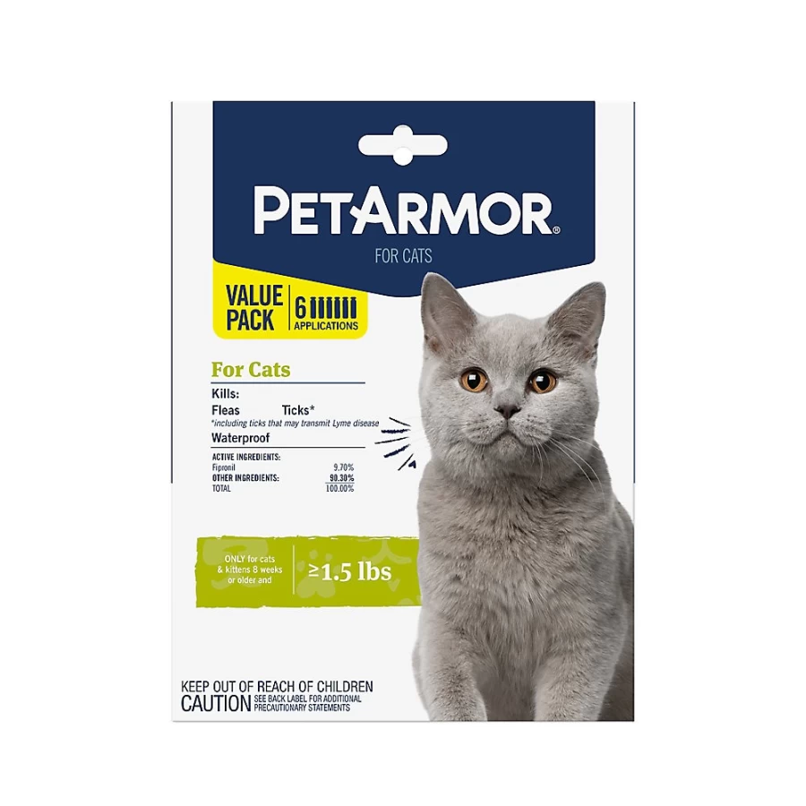 PetSmart Fipronil Flea and Tick Treatment for Cats - PetArmor Fast-Acting Prevention
