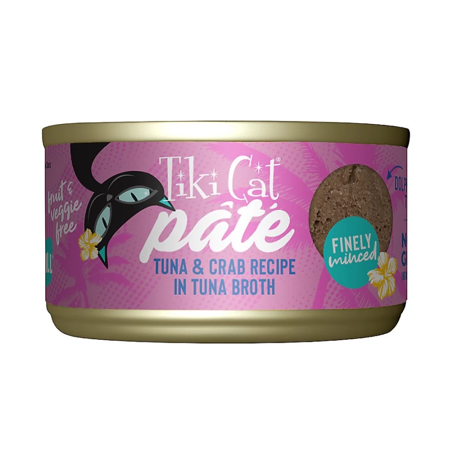 PetSmart Tiki Cat Grill Grain-Free Wet Cat Food, 2.8oz, Natural Ingredients for Healthy Cats