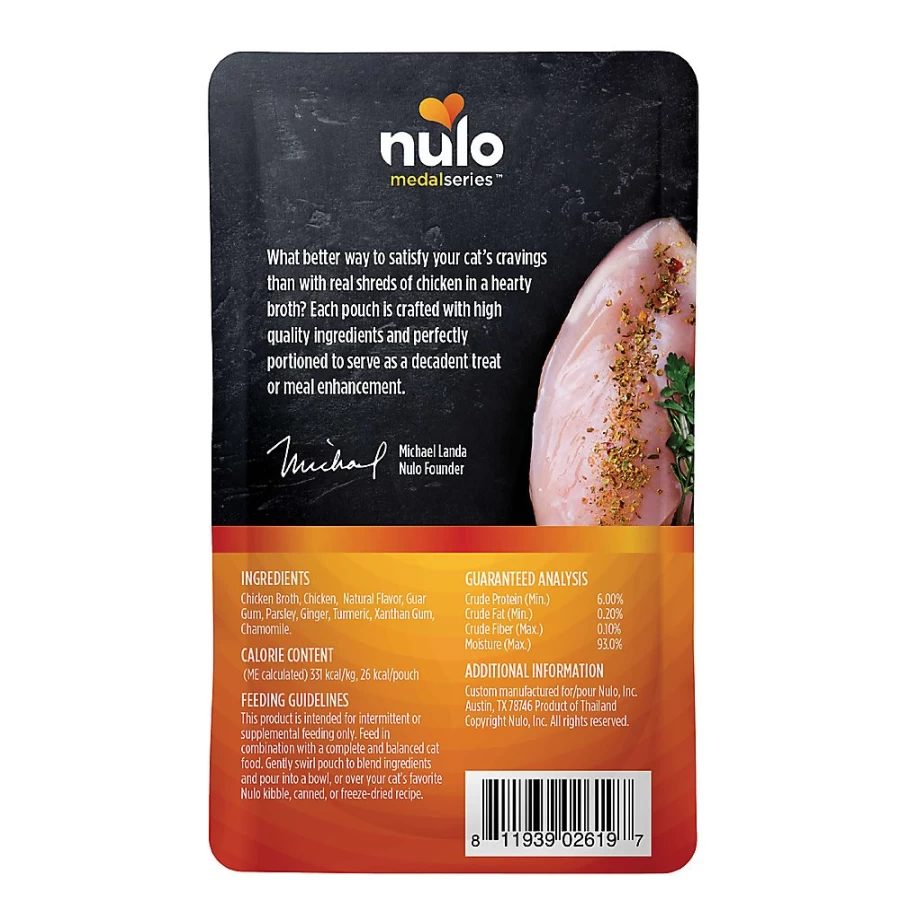 "Nulo MedalSeries Wet Cat Food Topper for Cats - 2.8 Oz Can | High-Protein Grain-Free Recipe | Available at PetSmart"