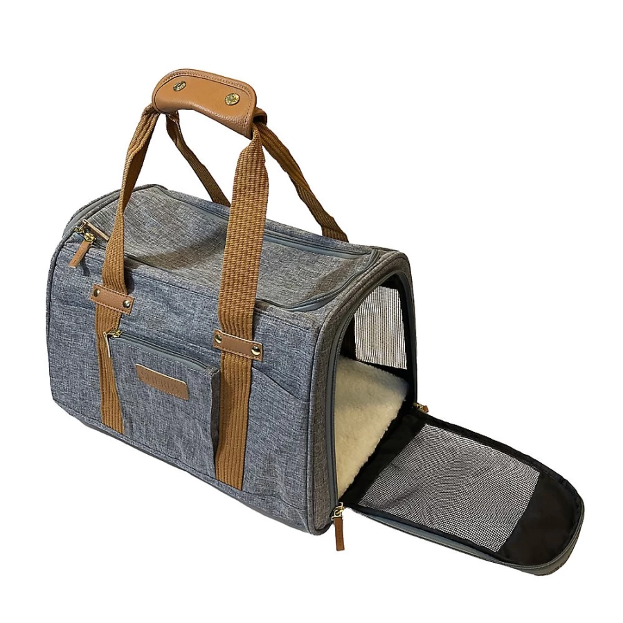 PetSmart Sherpa Deluxe Airline-Approved Pet Carrier for Travel - Comfortable & Secure