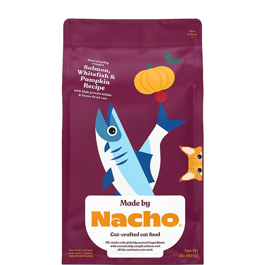 PetSmart High Protein Natural Cat Food with Salmon, Whitefish & Pumpkin - Made by Nachotrade