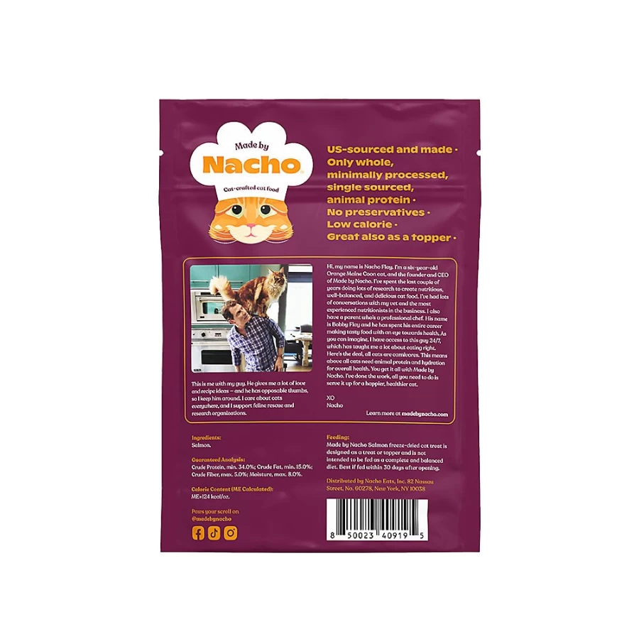 Freeze Dried Salmon Cat Treats for Healthy Pets - Premium Snacks by PetSmart