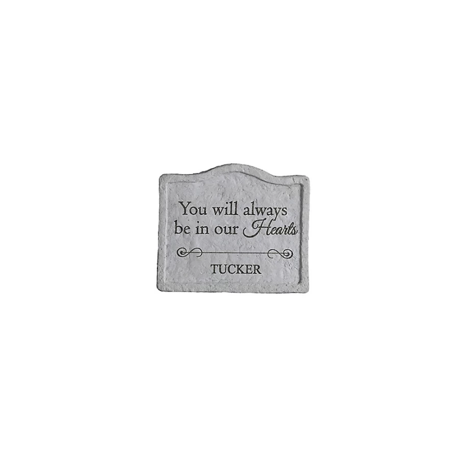 "PetSmart Kay Berry Always In Our Hearts Custom Pet Memorial Garden Stake for Dogs Cats"